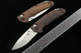 Benchmade BM 15031 Hunt North Fork AXIS Couteau pliant Camping en plein air Chasse Poche Cuisine EDC Outil 535 940 550 565 551 555 781 7850968