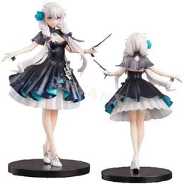 Brinquedos de dedo 18cm Honkai Impact 3rd Kiana Kaslana Anime Girl Figure Houkai Gakuen Kiana Action Figure Adulto Colecionável Modelo Boneca Brinquedos Presentes