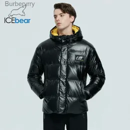 Men's Down Parkas ICEbear 2022 new winter men's down jacket high-quality fashionable cotton coat brand men's clothing MWY20953DL231014