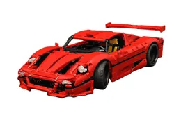 KEJI MOC-75543 F50 GT 1:10 Super Racing RC Modello di Auto Building Blocks Mattoni Kit Bambini Giocattoli per I Bambini Ragazzi Regalo Di Natale