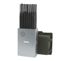 휴대용 핸드 헬드 24 안테나 브로 우오르 24 채널 교란 DI SEGNALE 2G 3G 4G 5G GPS WIFI LOJACK VHF UHF 신호 억제