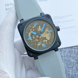 2023 Nuovi orologi da uomo di lusso Tre punti di sutura 46mm dimensione orologio meccanico automatico orologi da polso di design di alta qualità Top brand cinturino in caucciù regalo di moda