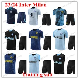 2023 Tracksuits soccer MILANS chandal futbol Short sleeve Training suit 23 24 New style milans survetement camiseta DE FOOT Sportswear Sweatshirt