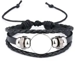 Bracelet rope do sublimacji moda pusta biżuteria bransoletka do biżuterii w stylu drukowania termicznego w stylu całej 210812306e