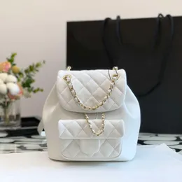 Orijinal Kalite Moda Mini Tasarımcı Çantalar 18cm Orijinal Deri Sırt Çantası Kadın Omuz Çantası Lüks Zincir Çanta Crossbody Bagsss Lady Tote Bagss Kutu C056