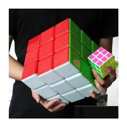 Other Festive Party Supplies Super 18Cm S Cube Colorf 30Cm Fun Childrens Adt Puzzle Toy Drop Delivery Home Garden Dhfkz