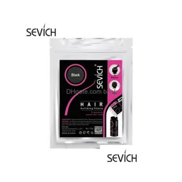 Продукты от выпадения волос Sevich 100G Строительные волокна Кератин для утолщения наращивания за 30 секунд Консилер-пудра для Unsex7787 Dhfbx