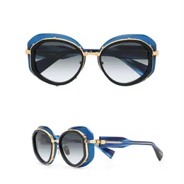 Designer-Sonnenbrille für Damen, sportlicher Stil, BPS-129, Retro-Sonnenbrille mit rundem Rahmen für Herren, klassisch, Originalkopie, Technologie, Brille, unlim284a
