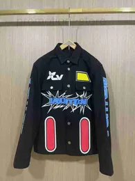 Men's Jackets Designer High quality designer jacket fashion printed single breasted Jean US size luxury brand top mens 6GFA