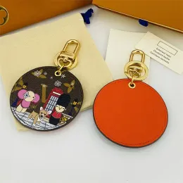Designer Keychain Luxury Women Keychain Högkvalitativ bil Keyring Gold Black Metal Small Jewelry Charm Pag hängsmycken Halloween Gift
