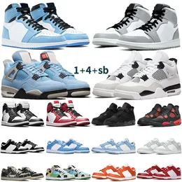 4S Basketbol Ayakkabıları Jumpman 1S Panda Koşu Ayakkabıları Yerel Depo Erkekleri Kadın Beyaz Siyah Spor Ayakkabıları Chicago Kayıp ve Bulun