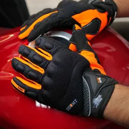 Five Fingers Gloves Summer Off-road Breathable Motocross Guantes Anti-fall Cycling Racing Luva Moto Cheap Full Finger Touch Screen Motorcycle Gloves YQ231014