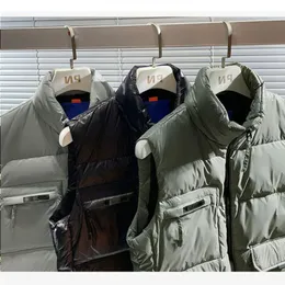 Colete grande masculino para baixo nova tendência moda casual inverno engrossado regata Kjmrn