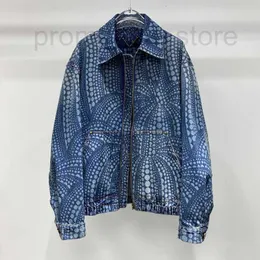 Men's Jackets Designer Spring and autumn the newest brand designer jacket handsome print design European size Jean Jacket top quality mens casual 64CK