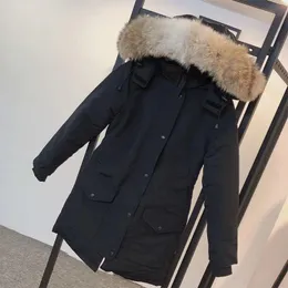 Zimowa kurtka designerka kobiet płaszcza męskie kurtki puffer parki z odznaką grubą ciepłą warstwa marszarną Modna futra parkas multi styl xs-xl