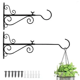 Hooks Hanging Bracket(10 To 16 Inch) Adjustable Bracket Wall For Bird Feeders Planters Wind Chimes