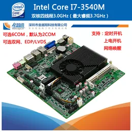 Jinyue xiang itxマザーボードi7 3540m低電力コンピューター産業制御ボードオールインワンマシン広告マシンレジ登録マザーボード