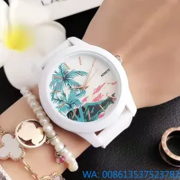 Christmas Luxury watches Brand New Crocodile Brand Quartz Wrist Women Men Unisex Hawaiian view Animal Style Dial Silicone Strap Watch Digital watch Dropshipping