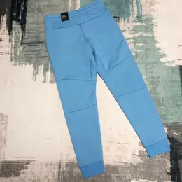 Red Blue Tech Sport Pants Space Cotton Byxor Män