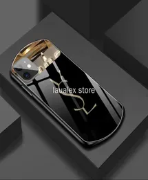 Lüks Desginer Ayna Makyaj Temsilli Cam Telefon Kılıfı İPhone 11 13 12 Pro Max XR X XS 7 8 Artı Geri Koyu Tam Koruyucu ANT1671780