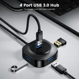 4 in 1 USB Hub 3 0 USB 3,0 Splitter Expander Multi Ports USB 2,0 Docking Station USB Datenübertragung Adapter für PC Laptop
