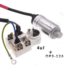 واقي ارتفاع درجة حرارة المبتدئين في الثلاجة QP3-12A+4UF بدء تشغيل مكثف PTC Starter ضاغط