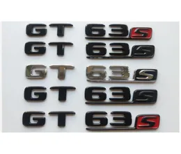 Chrome Black Letters Strunk Badges Emblems Emblems Badge Stikcer for Mercedes X290 Coupe AMG GT 63 S GT63S9335227