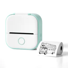 Errori domestici Mini tasca piccola stampante termica portatile per etichette fotografiche per telefono Bluetooth