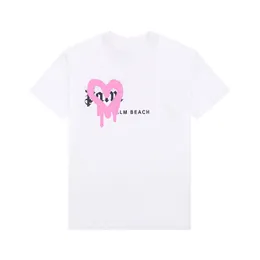 Мужские дизайнерские футболки Уличная одежда Palm Женские футболки с ангелами Модная футболка с рисунком с короткими рукавами High Street Свободная футболка с буквенным принтом Топы Размер S-2XL