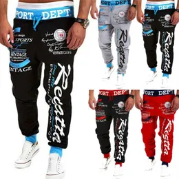 Pantalones de chándal para hombre, pantalones deportivos para gimnasio, pantalones ajustados para correr, pantalones holgados informales, ropa deportiva, pantalones de chándal, ropa de calle de Hip Hop para hombre 926290B