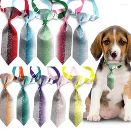 Vêtements pour chiens 50pcs Mode Mix Couleurs Cravates réglables pour animaux de compagnie Accessoires de toilettage Noeud papillon en gros Petit noeud papillon