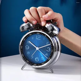 Orologi da tavolo Orologio da scrivania portatile per camera da letto con allarmi per lampade notturne retroilluminate