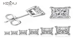 Nxy örhängen ioupendientes de plata ley 925 para mujer aretes circonita cuadrada 4 garras joyera diamante nupcial compromiso 1571726473