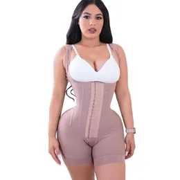 Women's Shapers Corset Gorset Fajas Colombianas Duży rozmiar Shapewear Open Bust Body Corse Trainer2103