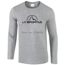 La sportiva t shirt män märke mode t-shirt sommar bomull långärmad t-shirt man topp tees homme t ny y190509229n