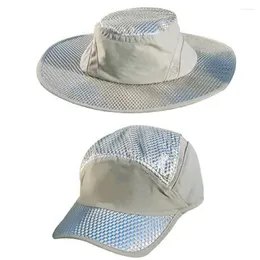 Berets Round Cap Fisherman Hat Sunscreen Cooling Cold Air Conditioning Sun Anti-ultraviolet Arctic