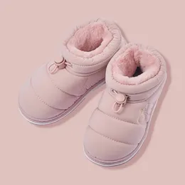 Сапоги, детские зимние ботинки, детская уличная зимняя обувь для мальчиков, теплая плюшевая утолщенная обувь, домашняя обувь, модная обувь для девочек и мальчиков 231013