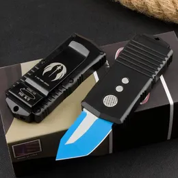 M-Models Mini 204p Exocet Automatic Knife Bounty Hunter Wallet Knivesキャンプ戦術的なマイクロ切削工具