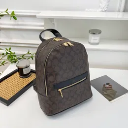 Marca elegante e popular estudante universitário mochila 24ss lazer feminino grande capacidade impresso mochila de viagem