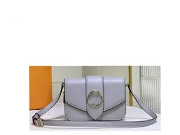 Lyxdesigners axelväska kvinnor monogram pochette handväskor mode klassiker tryckningar handväska mode lyxiga märken crossbody väskor