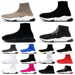Designer Socks Buty sportowe trampki klasyczne potrójne czarne wszystkie białe graffiti beżowe różowe zielone przezroczyste buty do biegania dla męskich trenerów luksusowe buty ogrodowe