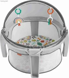 Stuhlgüter Cradles Fisher-Price On-the-Go Baby Dome tragbares Stuhl und Spielraum mit Spielzeug skurriler Wald 231016