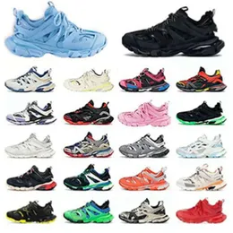 Projektanci Buty Track 3.0 Sneakers Women Mens 555 Treners Paris Triple Biała Czarna różowa szara platforma Sport Sneaker 35-45 073