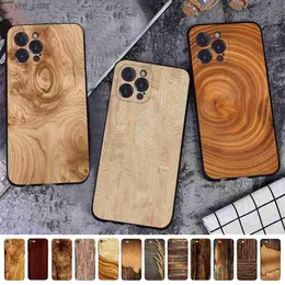 Mobiltelefonfodral Textur Wood Phone Fall för iPhone 14 11 12 13 Mini Pro XS Max Cover 6 7 8 Plus X XR SE 2020 FUNDA SHELLL2310/16