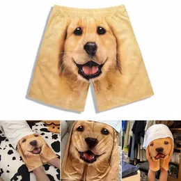 Men's Shorts Funny And Gold Couple Casual Walking Home Sleeping Pants Cute Cartoon Beach Quick Dried Sports Little House