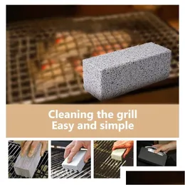Sponges Scouring Pads Grill Cleaning Brick Stain Grease Cleaner Tools Kitchen Decor Inventory Wholesale Drop Delivery Home Garden Dhyqj