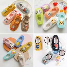 Çocuk SOCKS VIP Bağlantıları 5 Çift Bebek Yaz Ayak Bileği Çorap Bebek Pamuk Anti-Slip Sock Güzel Karikatür Hayvanları Çocuk Moda 1-7 Yıl 231016