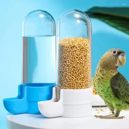 Andere Vogelbedarf Wassertrinker Feeder Waterer mit Clip Pet Dispenser Flasche Trinkbecher Schalen für Papageienkäfigbehälter