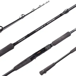 Varas de pesca de barco Mavllos RAPTORII Vara de jigging de carbono com força 20-50LB Isca 80-250g Ultraleve de água salgada Vara de pesca de atum Fundição Spinning Modelo 231016