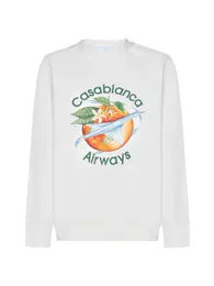 Casablanca designer sweatshirts casa tênis clube pesado casual pulôver jumper camisola casablanc hoodies ADFO